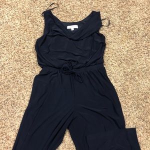Emma & Michele Navy Blue Romper